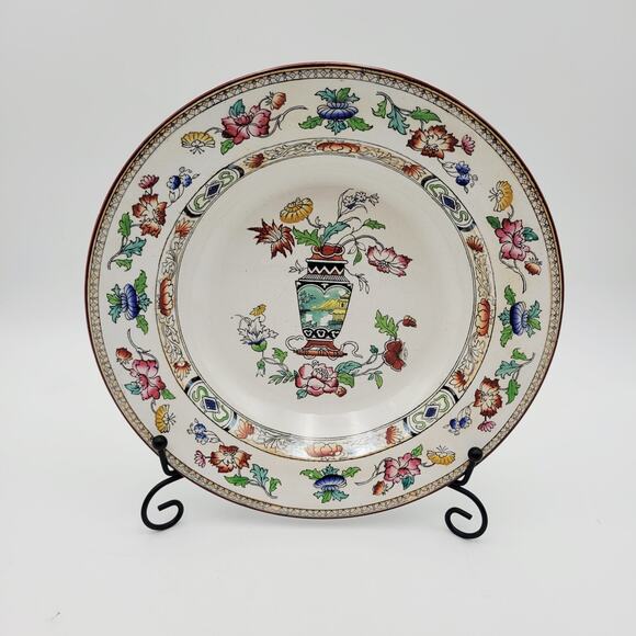 Set of 5 Brownfield & Sons Trademark Soup Plates Ironstone Antique Number 115 - Picture 16 of 16